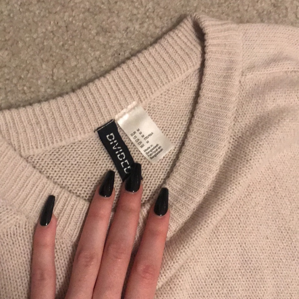 Pink sweater
